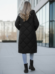 Geacă de femei neagra OZONEE JS/5M3168/392Z