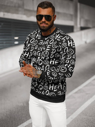 Bluză bărbați neagră OZONEE JS/8B1221/3