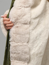 Geacă de femei verde OZONEE JS/5M3187/136