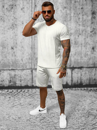 Compleu sport bărbaţi alb OZONEE O/12133Z