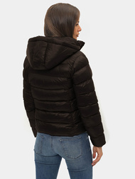 Geacă de iarnă femei ciocolată OZONEE JS/M782/392