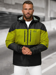 Jachetă bărbați neagră OZONEE JS/22M310/392Z