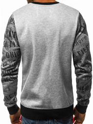 Hanorac bărbați gri OZONEE JS/DD236