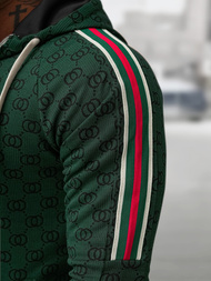 Compleu sport bărbaţi verde OZONEE O/FF5111AB