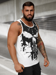 Maiou bărbați alb OZONEE JS/8B1708/1Z