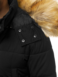 Jachetă bărbați neagră OZONEE JD/336