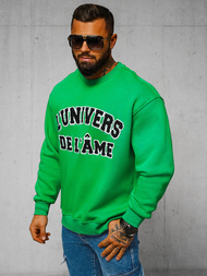 Bluză bărbați verde OZONEE O/SWE23055