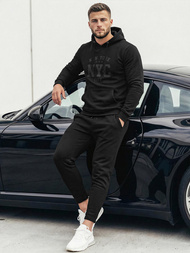 Hanorac bărbați negru OZONEE JS/8B1971/3