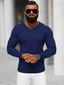 Pulover bărbați albastru închis OZONEE NB/MMB601/5Z