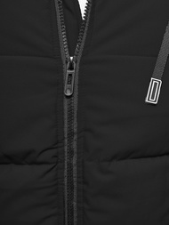 Geacă de bărbați neagră OZONEE JS/31M5006