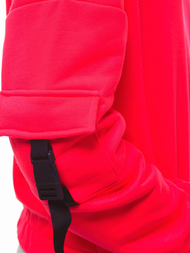 Hanorac femei roz-neon OZONEE O/12104