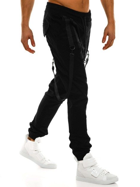 ATHLETIC 0920 Pantaloni jogger bărbați negri