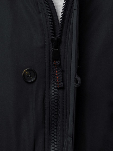 Jachetă bărbați neagră OZONEE JB/1071
