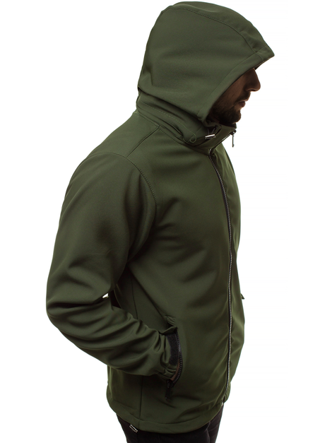 Jachetă bărbați verde OZONEE JS/56008
