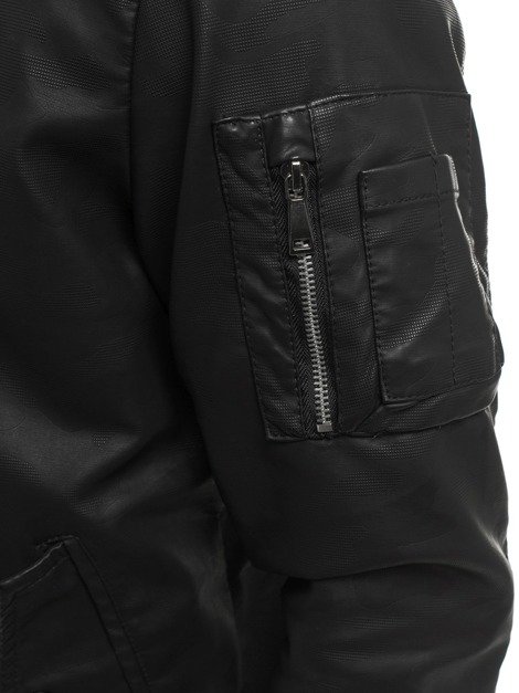 NATURE 5161/18 Jachetă bărbați neagră