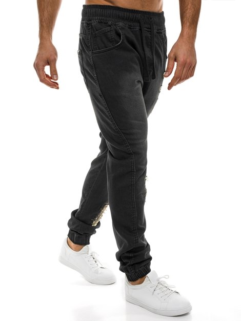 OTANTIK 806-10 Pantaloni jogger bărbați negri