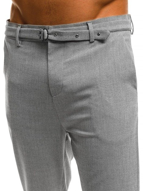 OZONEE B/2004 Pantaloni bărbaţi gri