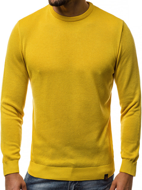 OZONEE B/2433 Pulover bărbați galben