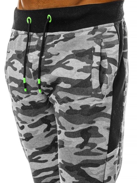 OZONEE JS/55017 Pantaloni de trening bărbaţi gri