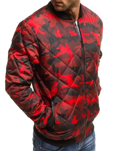 OZONEE JS/HS16 Jachetă bărbați roșie