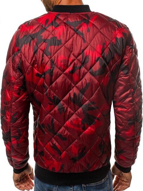 OZONEE JS/MY12 Jachetă bărbați roșie
