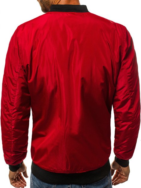 OZONEE JS/RZ01 Jachetă bărbați roșie