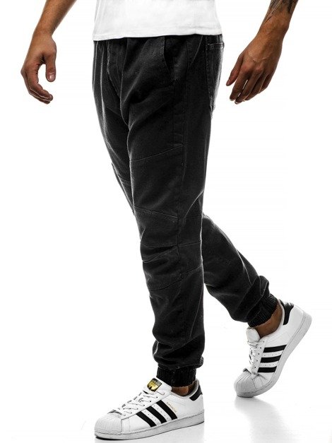 OZONEE OT/2049 Pantaloni jogger bărbați negri