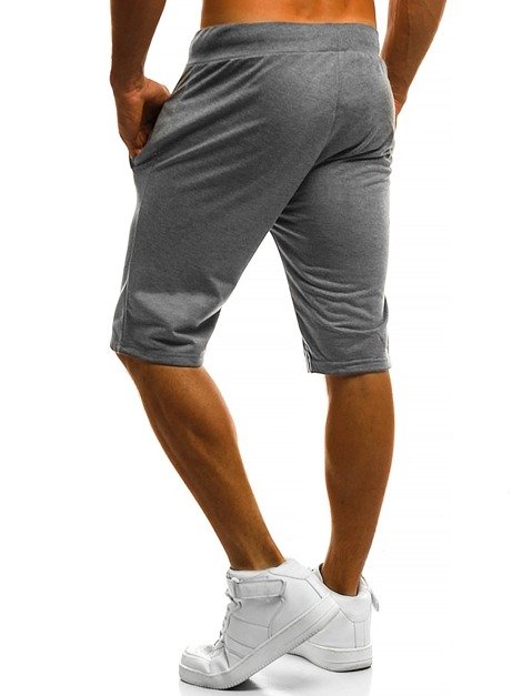 OZONEE RF/80211 Pantaloni scurti bărbați antracit