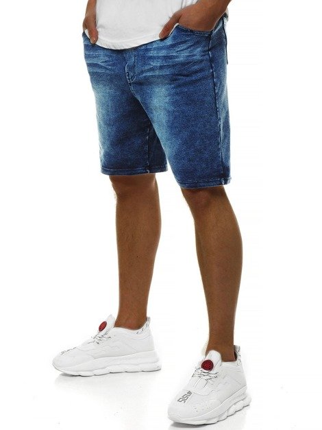 Pantaloni scurti blugi bărbați albaștri OZONEE JS/KK1070/3