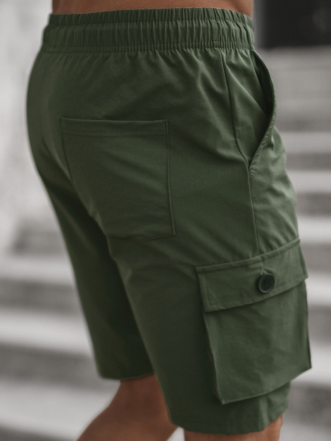Pantaloni scurti chino bărbați verde OZONEE T/DC469
