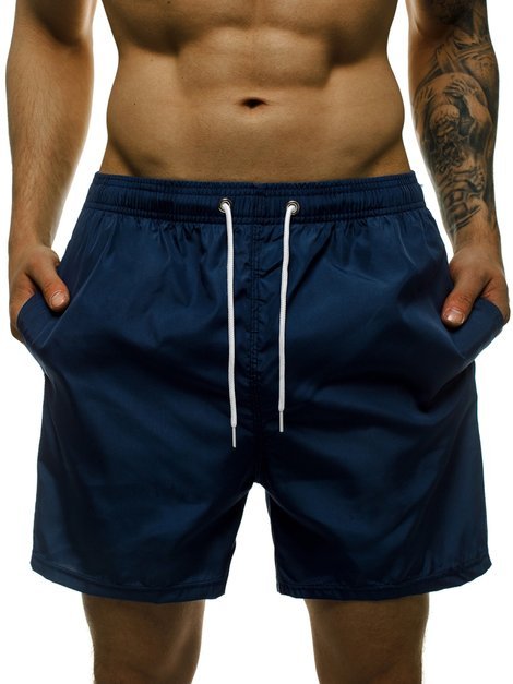 Pantaloni scurti de baie bărbați albastru marinOZONEE ST019-3