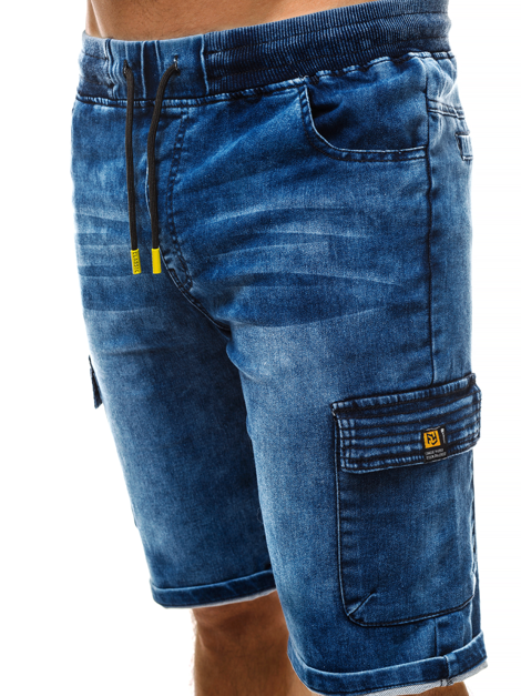 Pantaloni scurti de blugi bărbați OZONEE RF/HY330/3