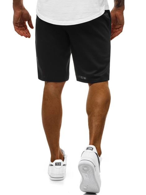 Pantaloni scurți sport bărbați negri OZONEE JS/81020Z
