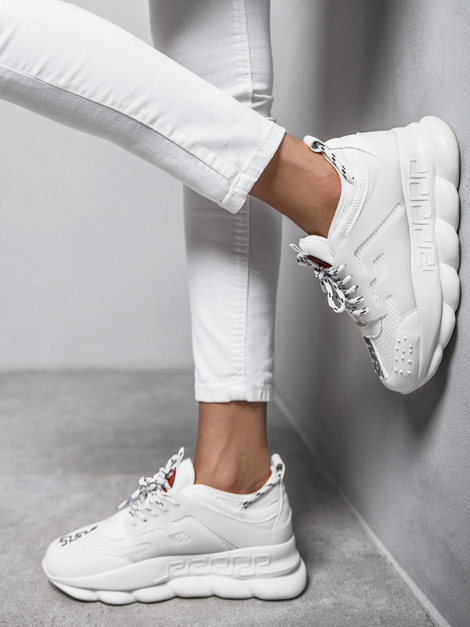 Sneakers femei mare albi OZONEE G/2021