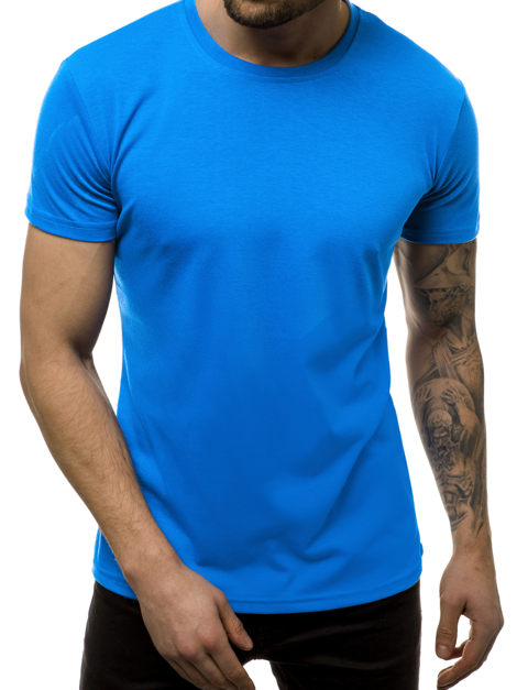 Tricou bărbați albastru OZONEE JS/712005 
