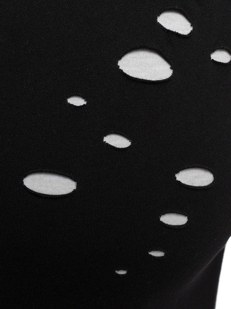Tricou bărbați negru-alb OZONEE O/1115