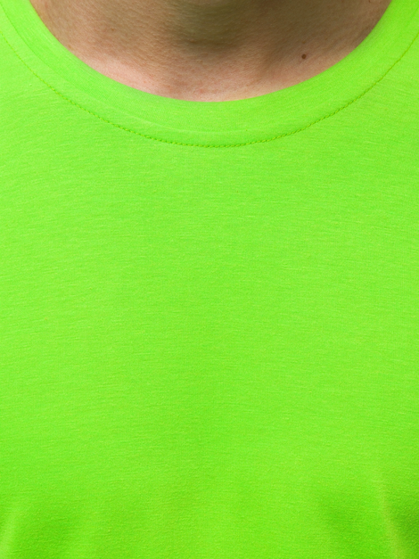 Tricou bărbați verde deschis OZONEE JS/712005/31