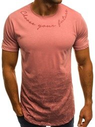 OZONEE B/181597 Tricou bărbați roz